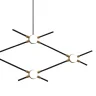 Подвесная люстра Delight Collection Molecular MD18001067-4A black/gold
