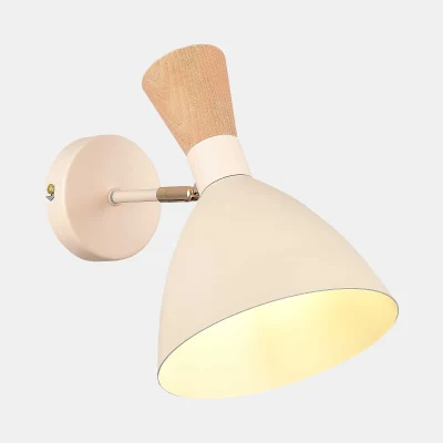 Светильник настенный Бежевый/Бежевый, Светлое дерево, Золотистый E14 1*40W SLE1256-501-01