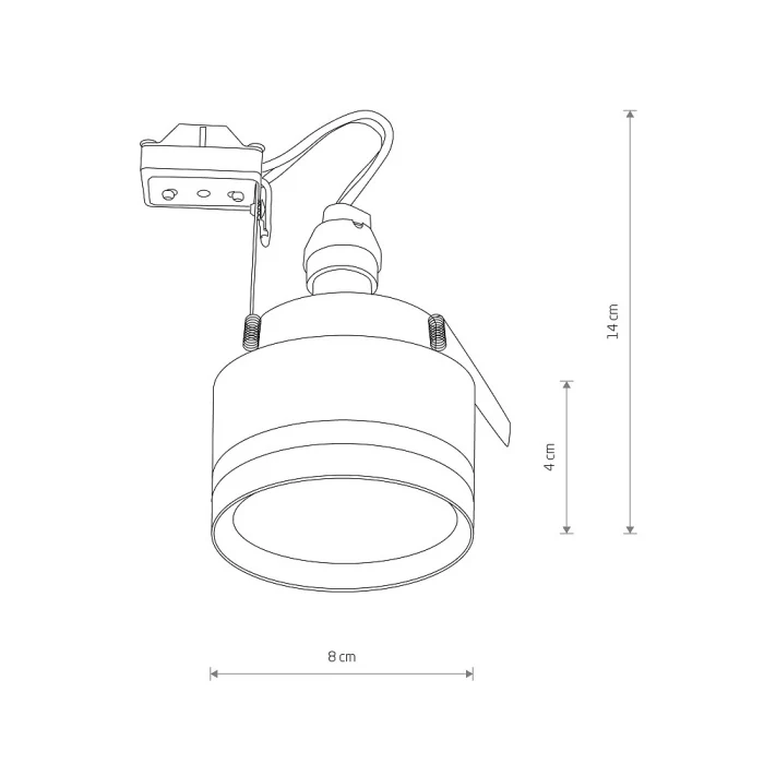 Встраиваемый светильник Nowodvorski Mljet White 10494