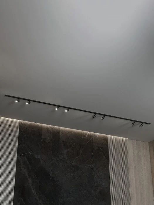 Комплект трековый Hesby Lighting №3 однофазная накладная Skylite HSBL_kompl_S003_NI4B3K