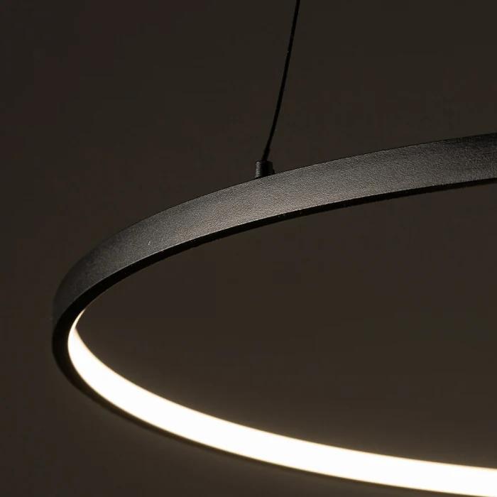 Подвесная люстра Nowodvorski Circolo Led M Black 10812