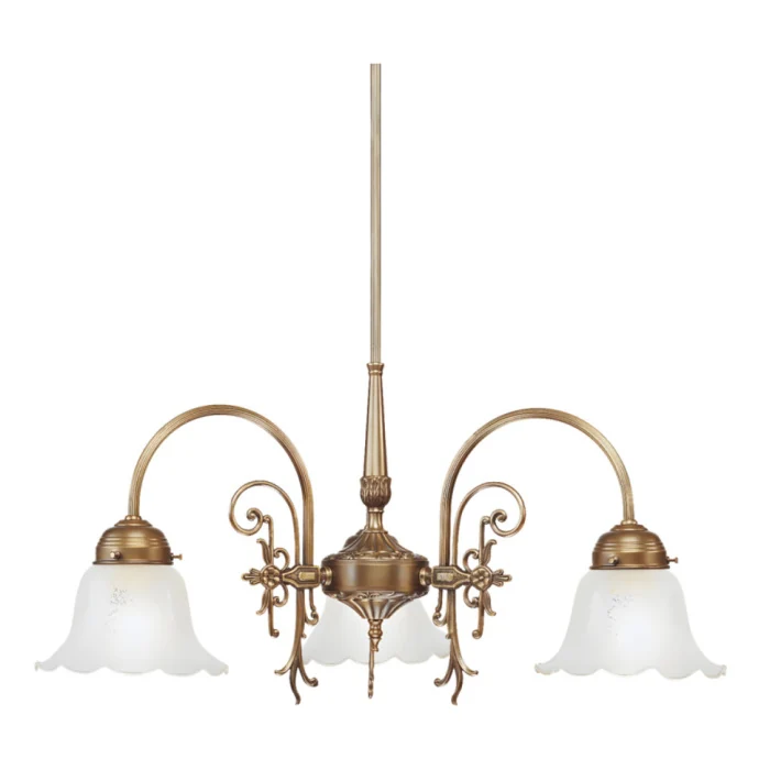 Люстра на штанге Berliner Messinglampen D11-09aeB