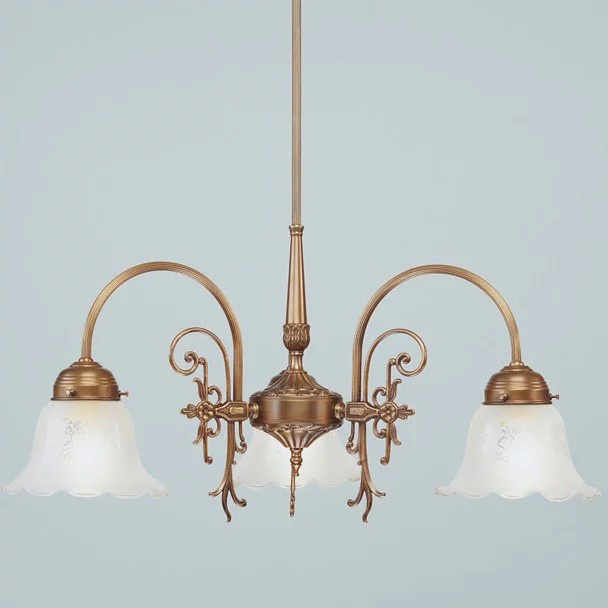 Люстра на штанге Berliner Messinglampen D11-09aeB