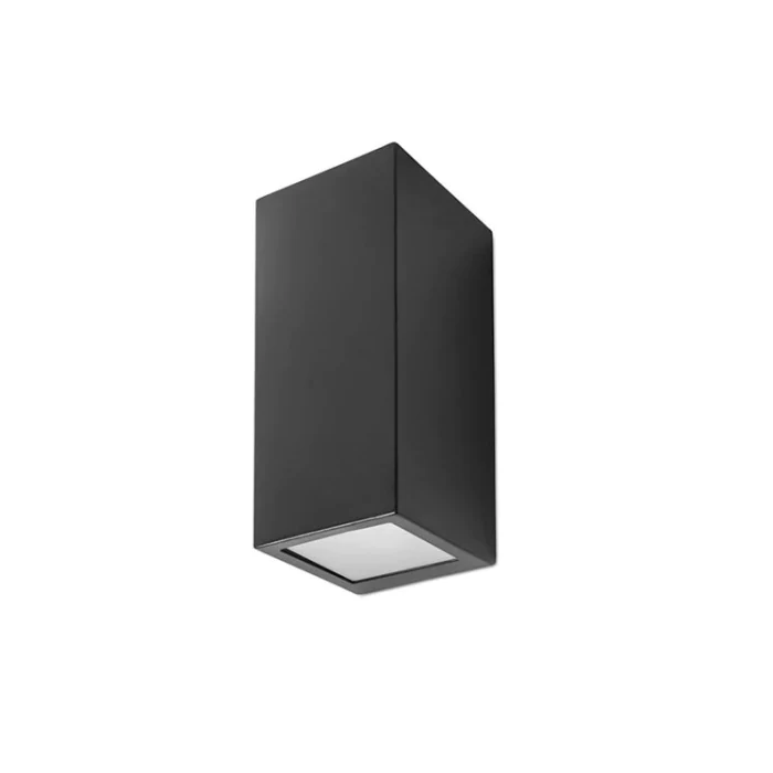 Уличный настенный светильник FORLIGHT CUBE PX-0056-NEG