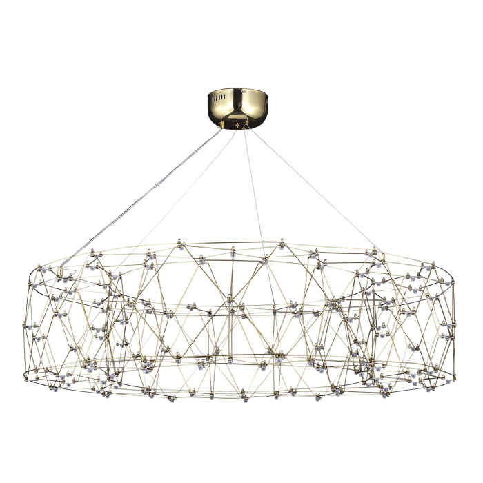 Светильник подвесной ST-Luce Золотистый/Прозрачный LED 1*72W 4000K SL6602.203.72