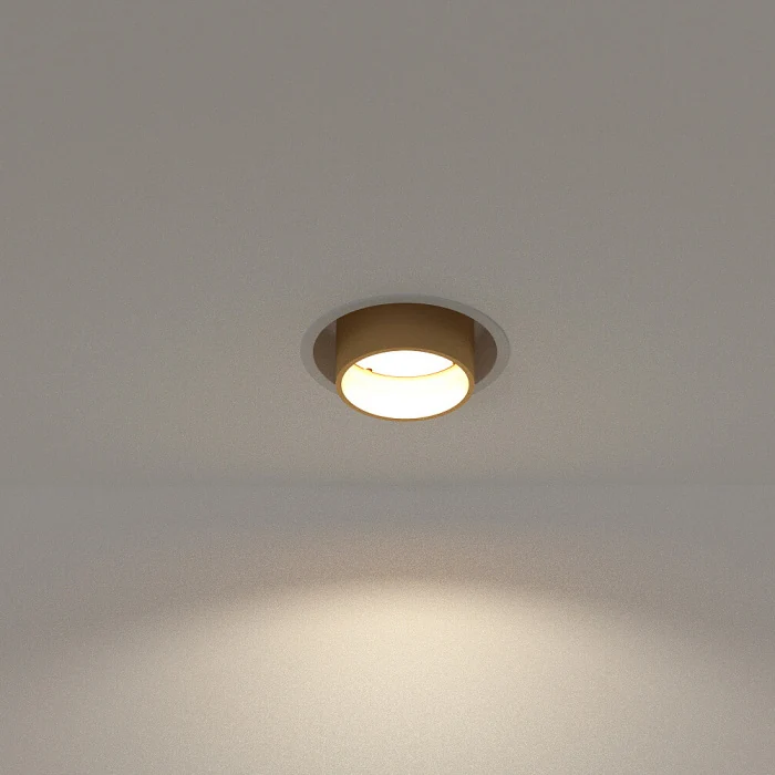 Спот встраиваемый Nowodvorski Mono Slide Gold/White 10798