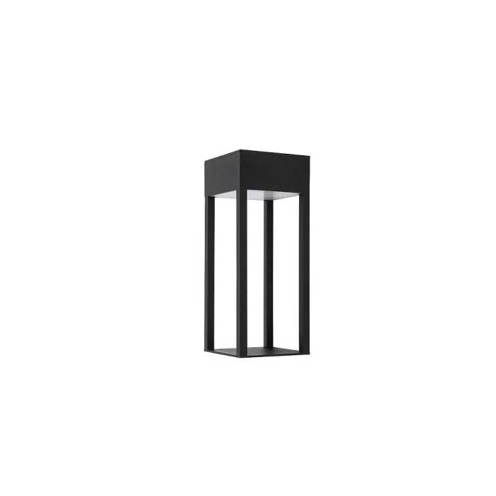 Уличный настенный светодиодный светильник Nowodvorski Structure Led Black 8146