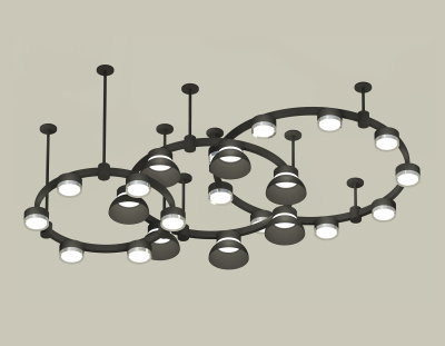 Комплект подвесного светильника Techno Ring с акрилом Ambrella light XR92222010