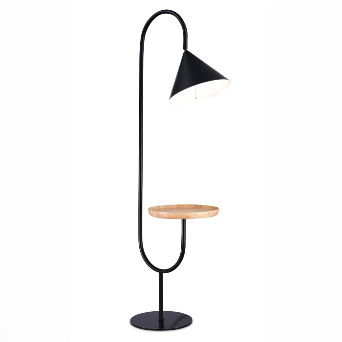 Торшер ST-Luce Черный/Черный E27 1*60W SL1802.405.01