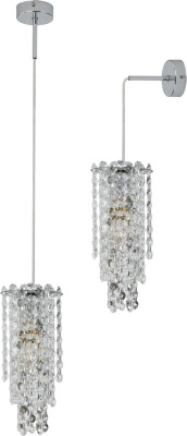 Светильник подвесной-настенный Stilfort 2187/09/01P Rain of Crystal