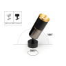 Корпус светильника накладной для насадок D60mm Ambrella light C6313