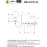 Светильник настенный Omnilux Acuto OML-67001-01