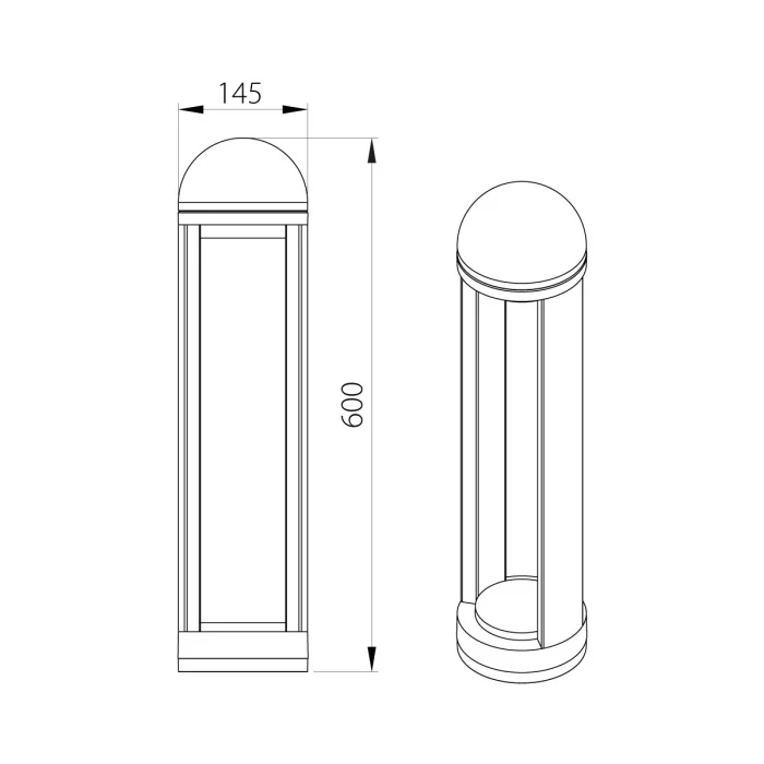 Фонарный столб Natural Concepts Dwell NC-003103RH-60-SB