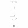 Подвесной светильник Maytoni Madmen MOD128PL-L6SG