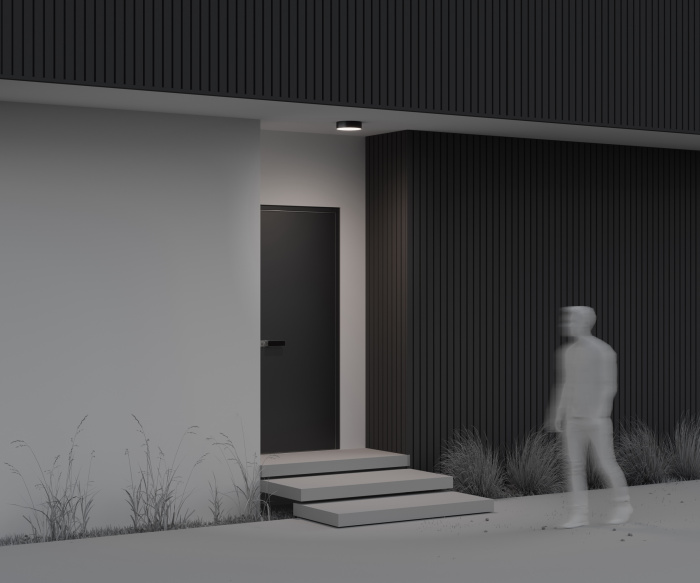 Накладной уличный светильник Maytoni Zon ip O431CL-L30B4K