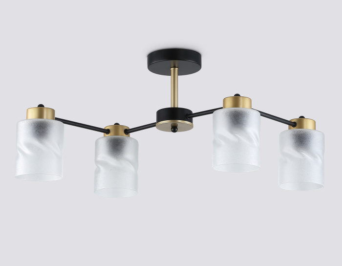 Люстра на штанге со стеклянными плафонами AMBRELLA light TR303324