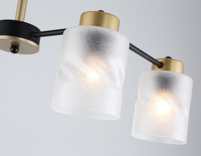 Люстра на штанге со стеклянными плафонами AMBRELLA light TR303324