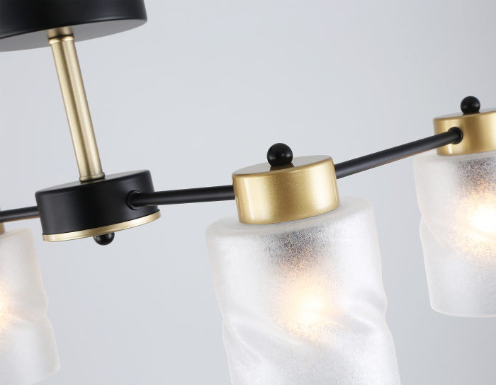 Люстра на штанге со стеклянными плафонами AMBRELLA light TR303324