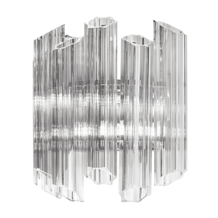 Настенный светильник iLamp Destiny MB0267-2 CHROME+CLEAR