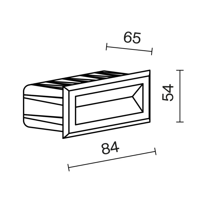 Светильник для ступеней Maytoni Bosca O045SL-L3B3K