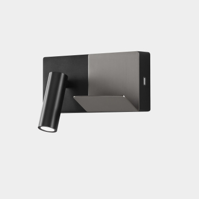 Настенный светильник Leds C4 E-LAMP MINI Black Grey