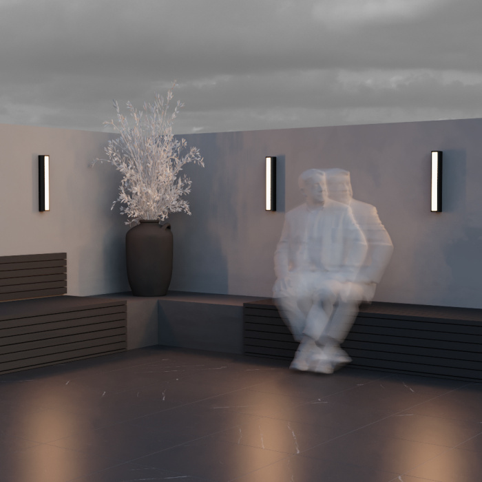 Светильник настенный Maytoni Corte O571WL-L20B3K