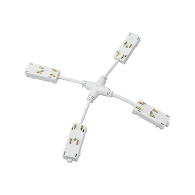 Коннектор Denkirs SMART HIDE TR2116-WH