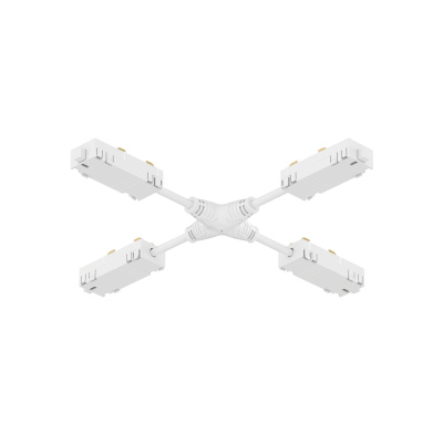 Коннектор Denkirs SMART HIDE TR2116-WH