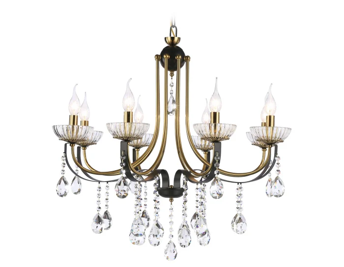Подвесная люстра с хрусталем Ambrella light TR4953