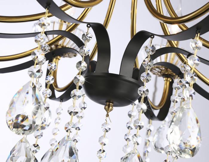 Подвесная люстра с хрусталем Ambrella light TR4953