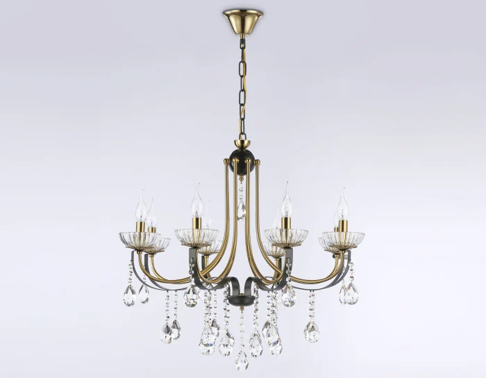 Подвесная люстра с хрусталем Ambrella light TR4953