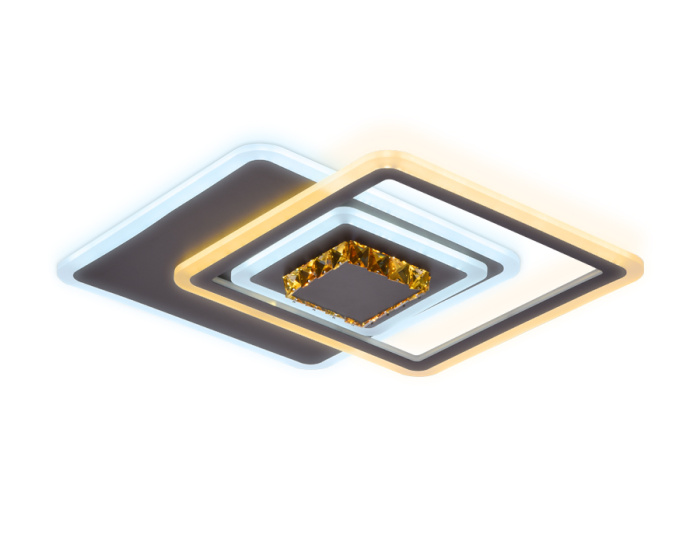 Потолочный светодиодный светильник с хрусталем Ambrella light FA262