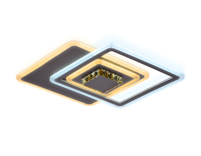 Потолочный светодиодный светильник с хрусталем Ambrella light FA262