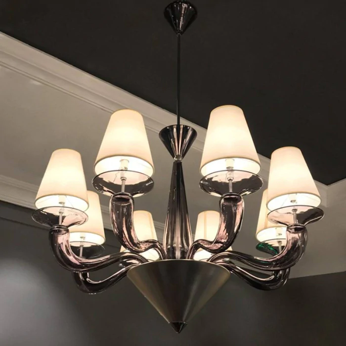 Подвесная люстра L'Arte Luce Luxury Sepia L57908.28 с элементами из хрусталя
