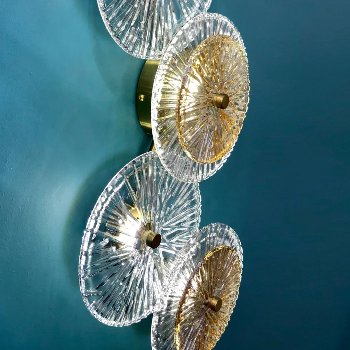 Бра Cloyd HELION-A W4 / выс. 62 см - латунь (арт.20160)