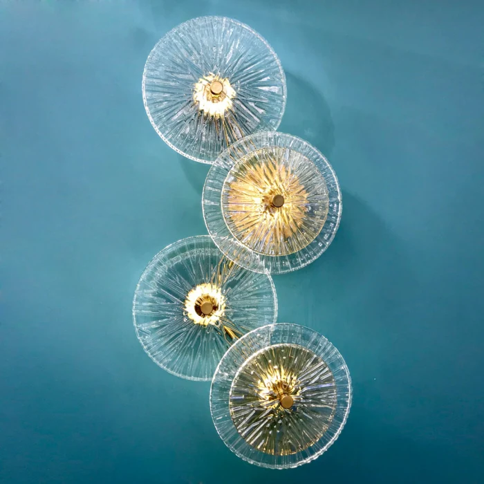 Бра Cloyd HELION-A W4 / выс. 62 см - латунь (арт.20160)