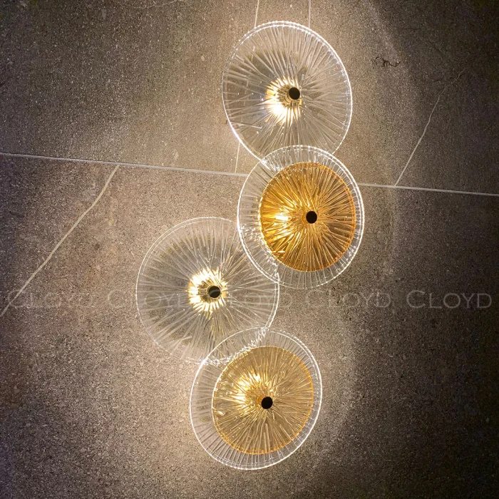 Бра Cloyd HELION-A W4 / выс. 62 см - латунь (арт.20160)