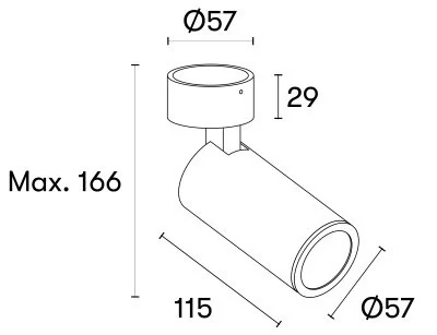 Спот Leds C4 SIMPLY Single