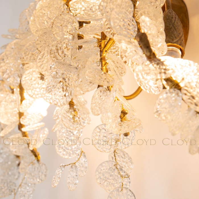 Бра Cloyd HAOMA W3 / выс. 30 см - латунь (арт.20283)