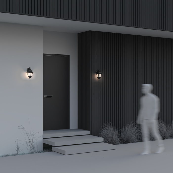 Уличный настенный светильник Maytoni Abbey road O003WL-01B