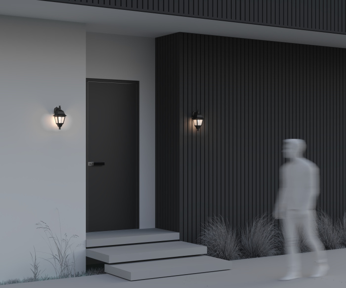 Уличный настенный светильник Maytoni Abbey road O003WL-01B