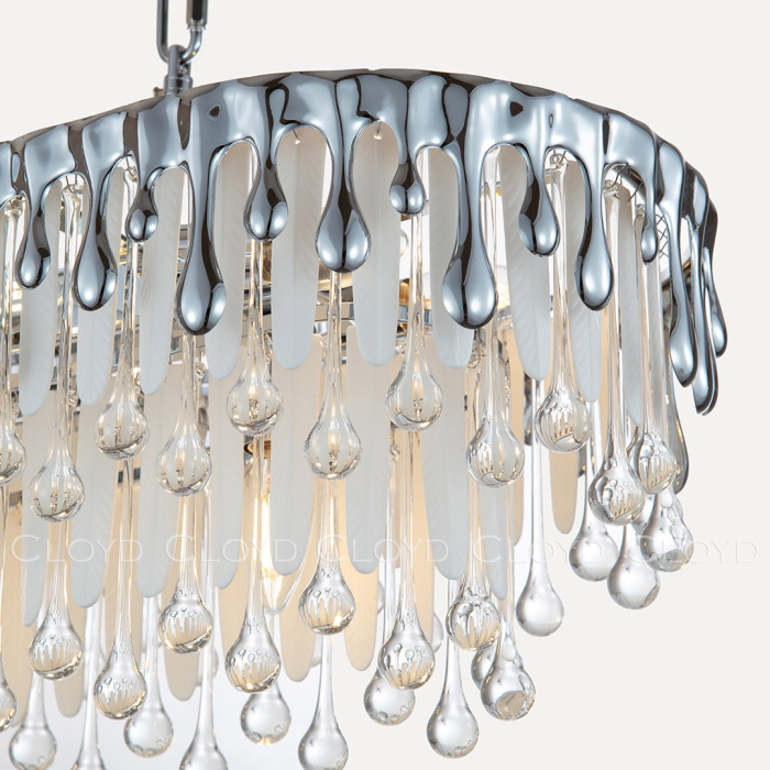 Люстра Cloyd CAPULETTI C14 / Ø30 см - хром (арт.11301)