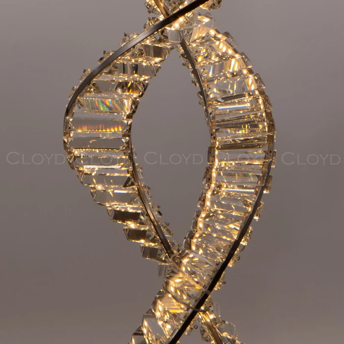 Люстра Cloyd GONDWANA C2 / выс. 135 см - хром (арт.10403)