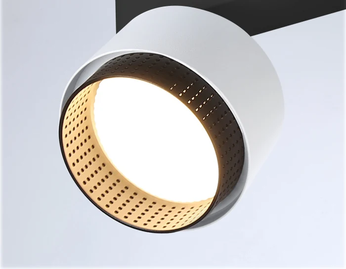 Настенно-потолочный поворотный спот со сменной лампой GX53 Ambrella light TN71285