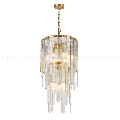 Люстра Cloyd NEMAN C9 / выс. 90 см - латунь (арт.10420)