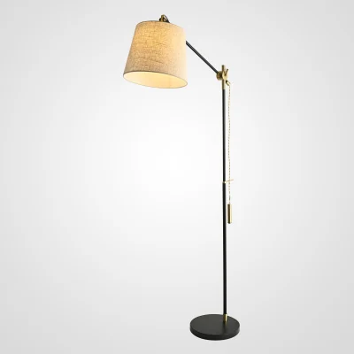 Напольный торшер PIPE beige ImperiumLoft