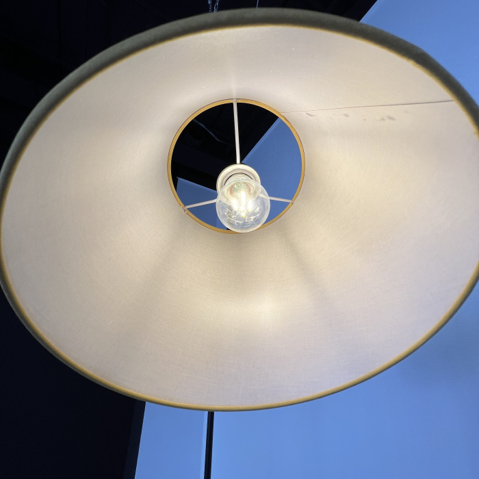 Напольный торшер PIPE beige ImperiumLoft