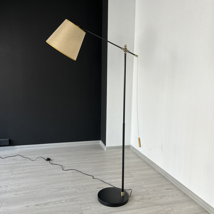 Напольный торшер PIPE beige ImperiumLoft