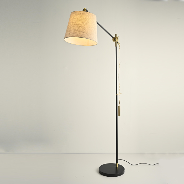 Напольный торшер PIPE beige ImperiumLoft