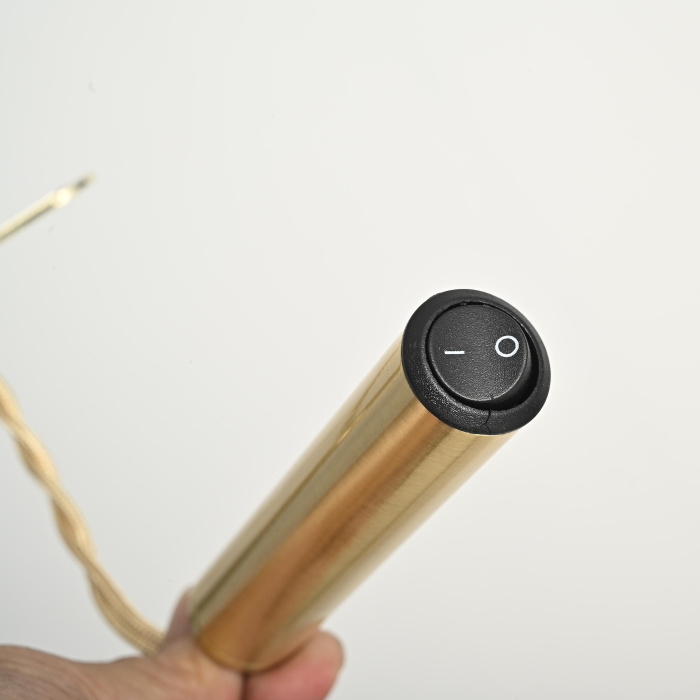 Напольный торшер PIPE beige ImperiumLoft